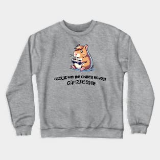 Gaming with Capybara shirt Crewneck Sweatshirt